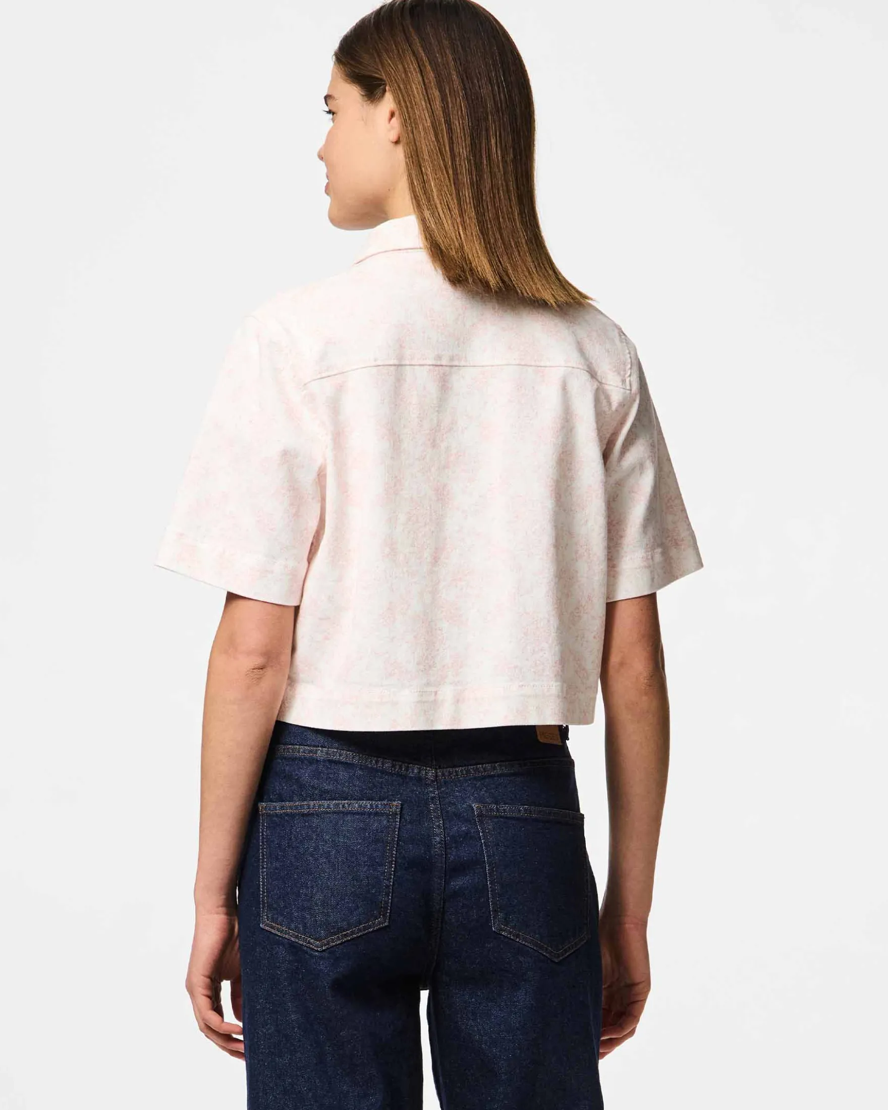 PCSALUME SS DENIM SHIRT
