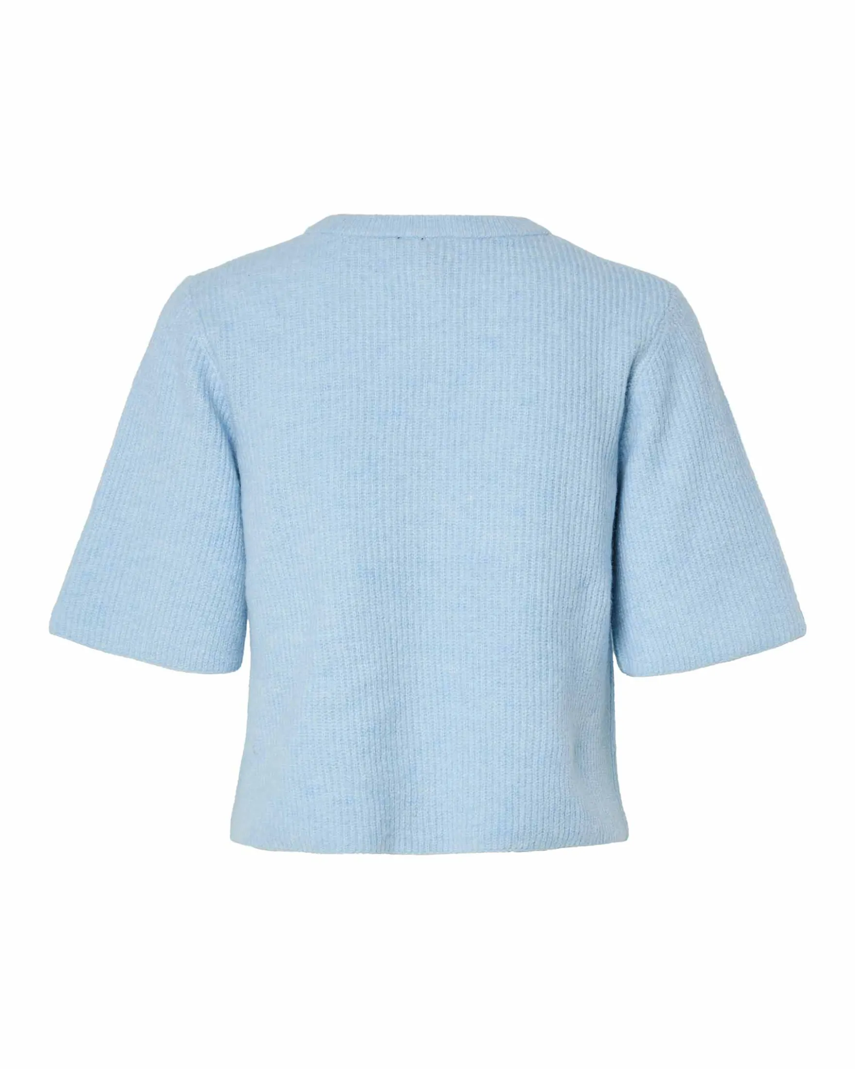 Pcsilly ss o-neck knit