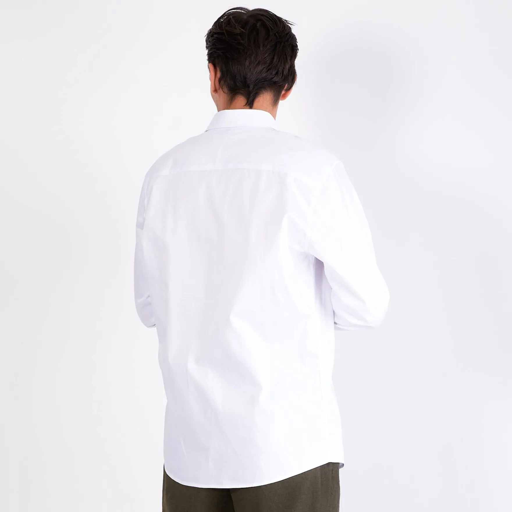 Poplin shirt l/s
