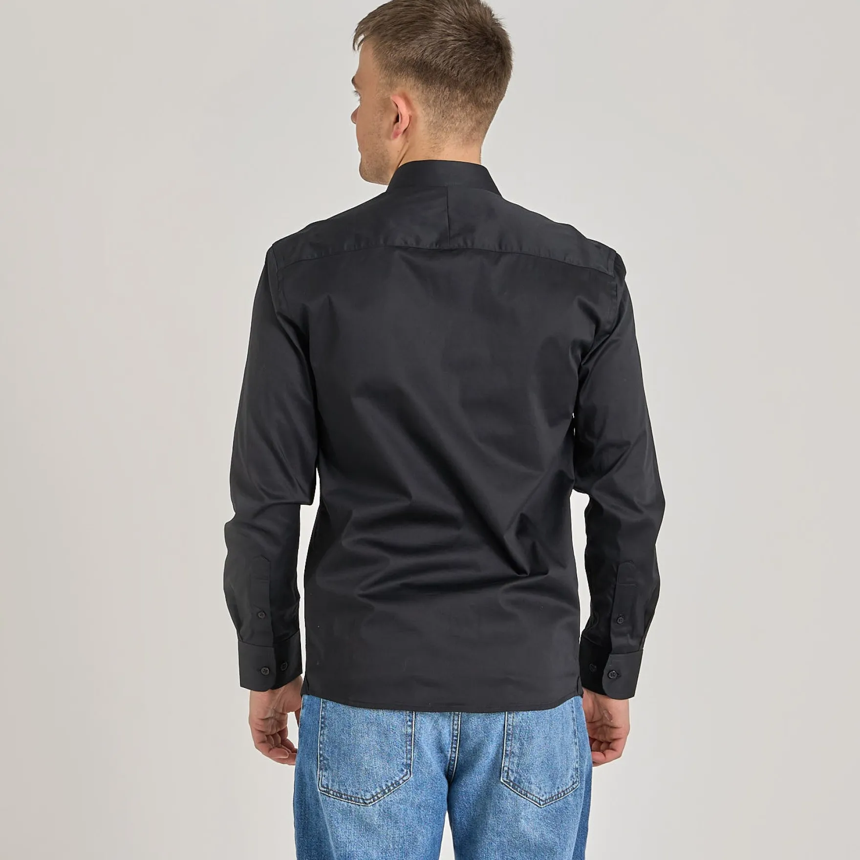 Poplin stretch shirt