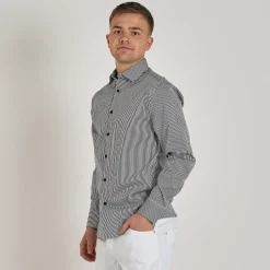Poplin stretch shirt