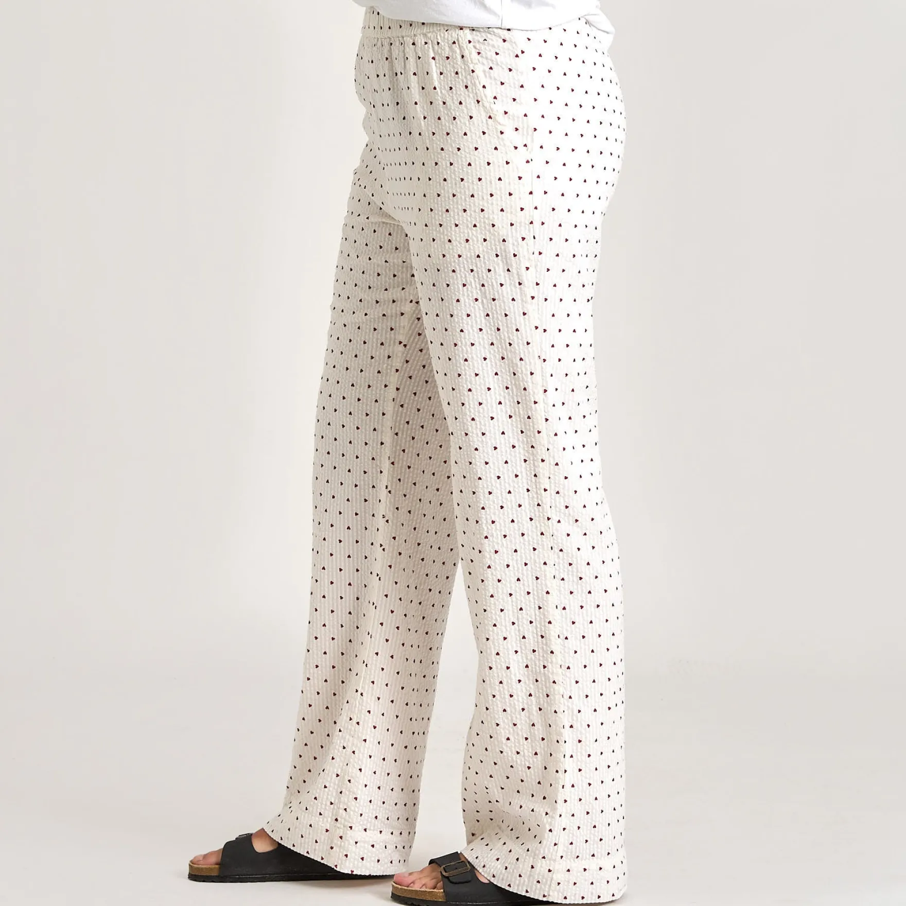 Poppy hearts pants