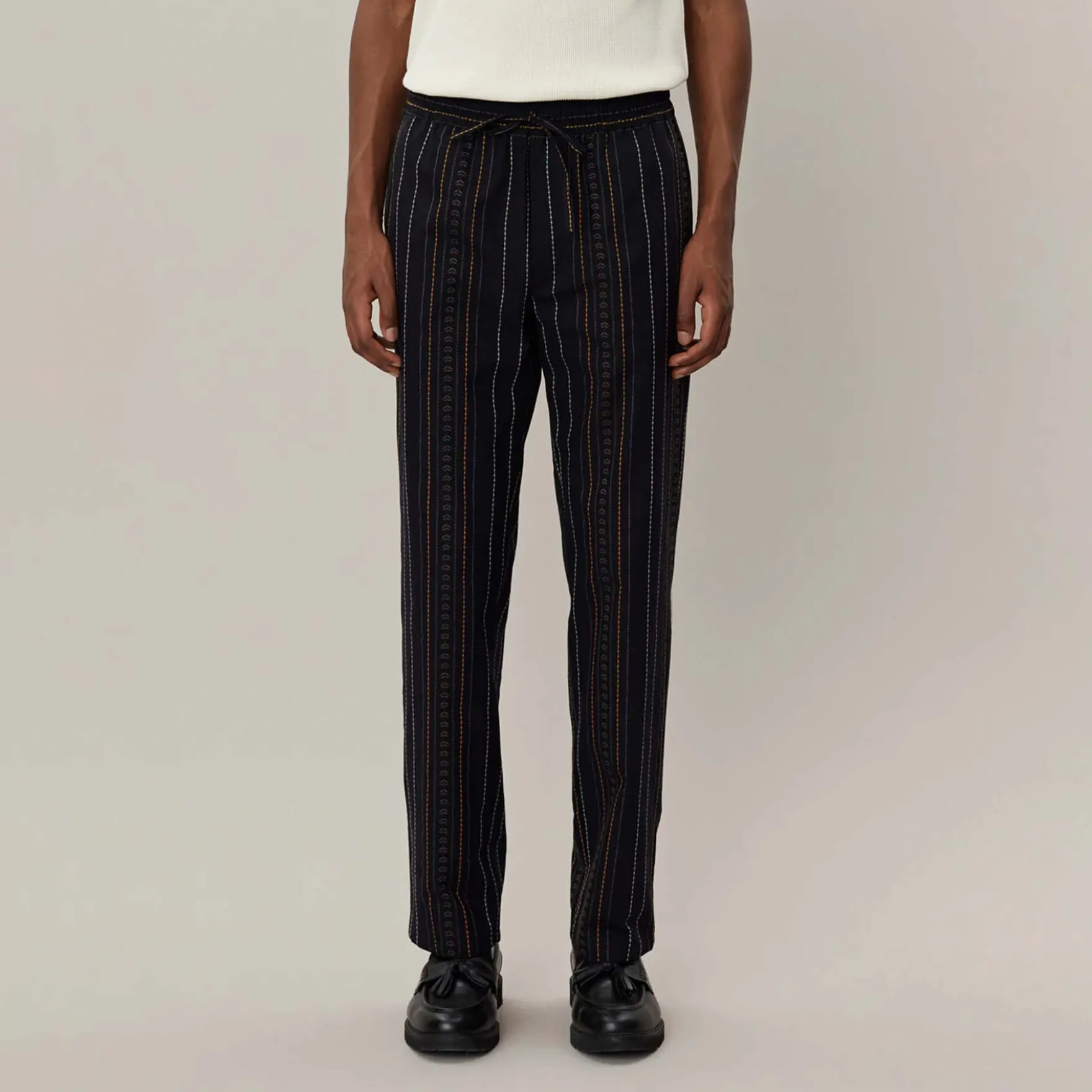 Porter embroidery pants