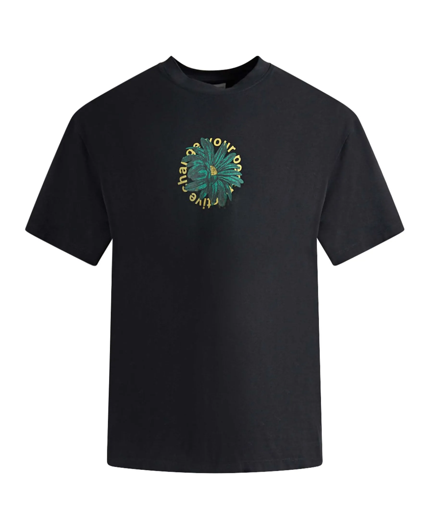 Printed dyed tee