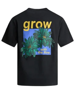Printed dyed tee