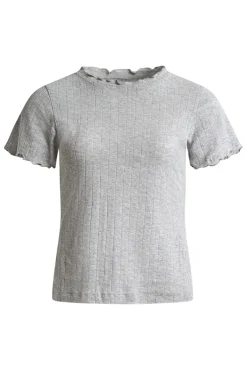 Puranine ss pointelle tee