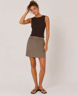 Puranneli linen skirt