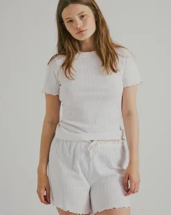 Purany pointelle shorts