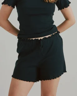 Purany pointelle shorts