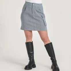 Purcasso pinstripe skirt