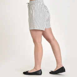 Purcathrine stripe shorts