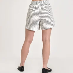 Purcathrine stripe shorts