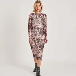Purcindy mesh dress