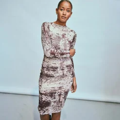 Purcindy mesh dress
