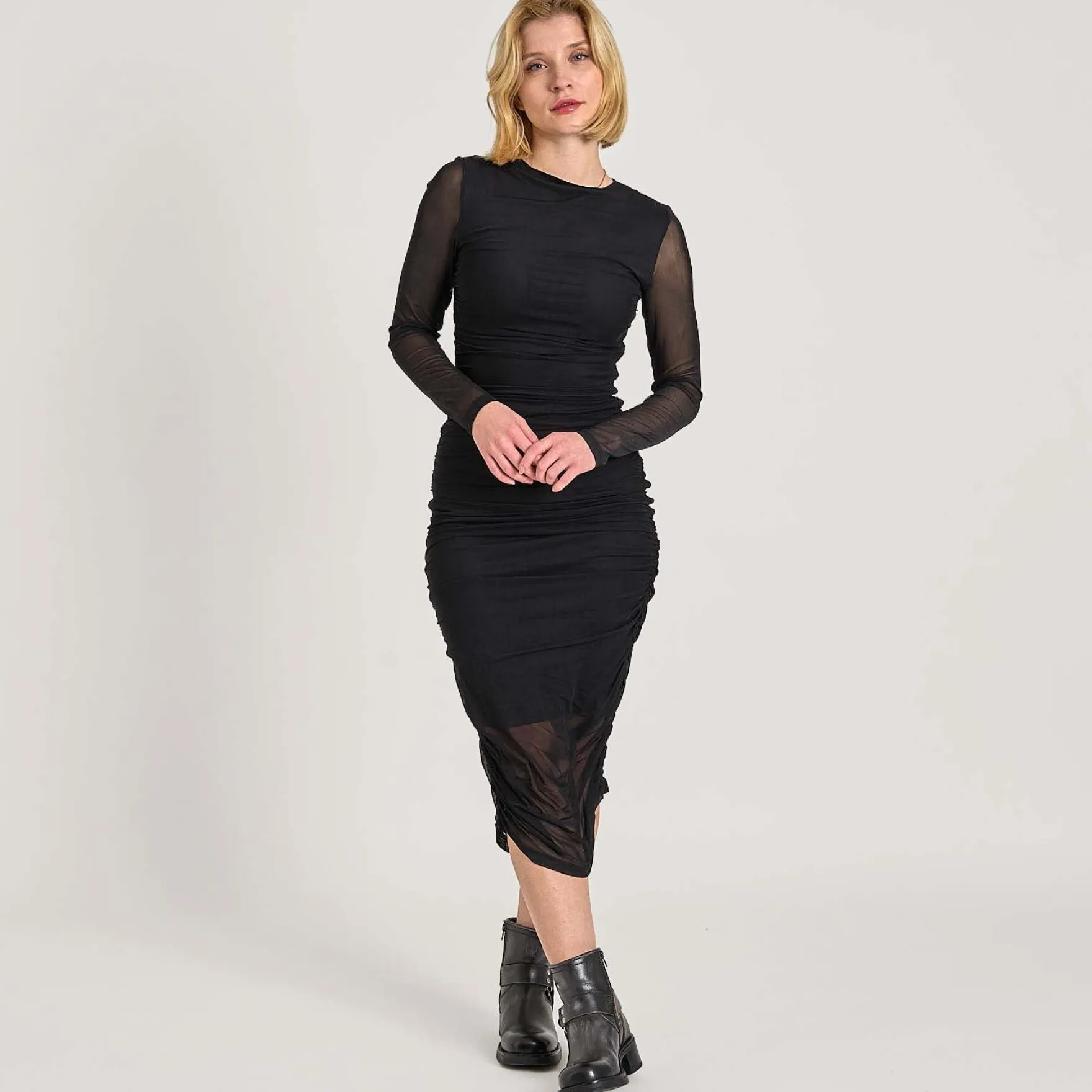 Purcindy mesh dress