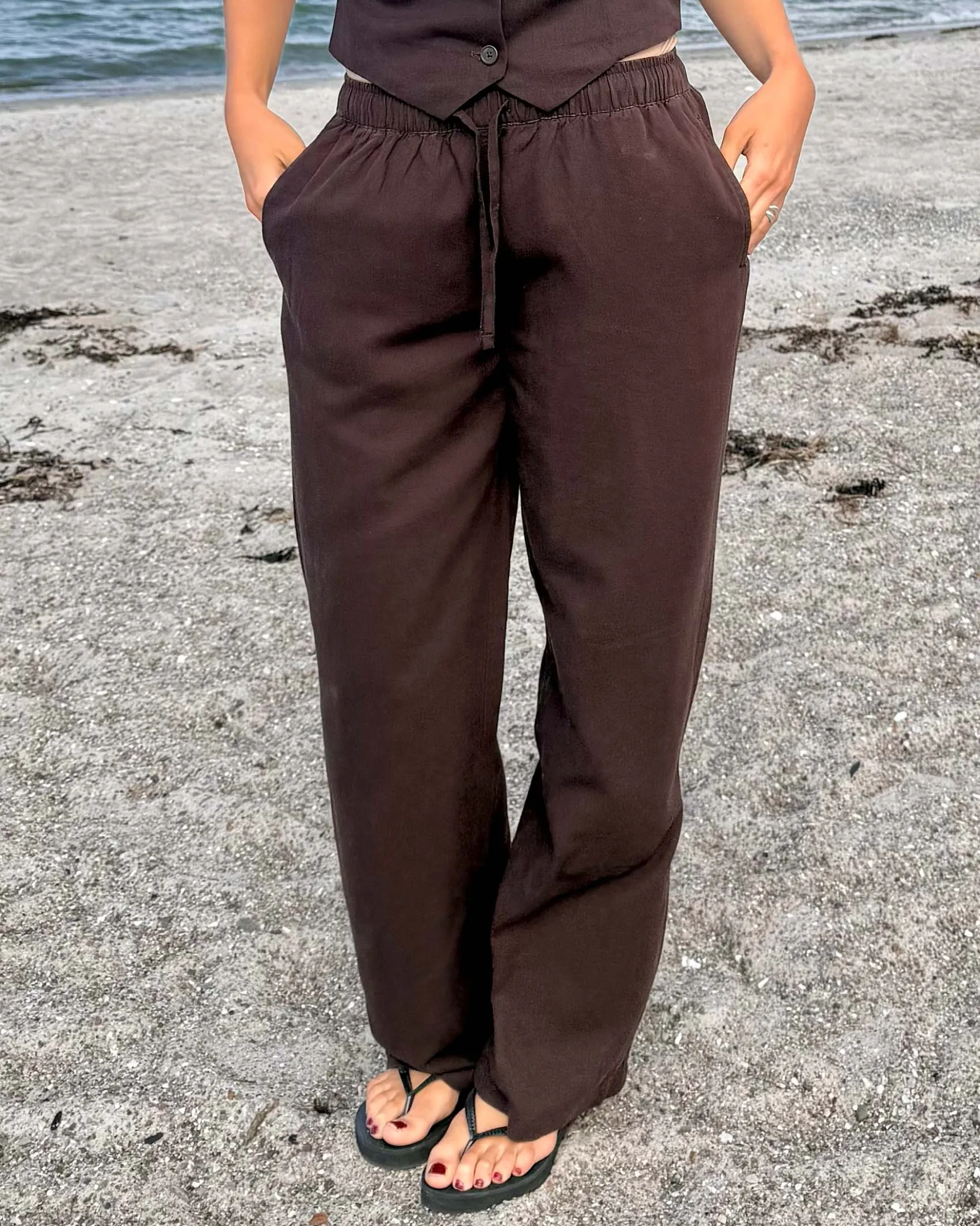 Purelvira linen pant