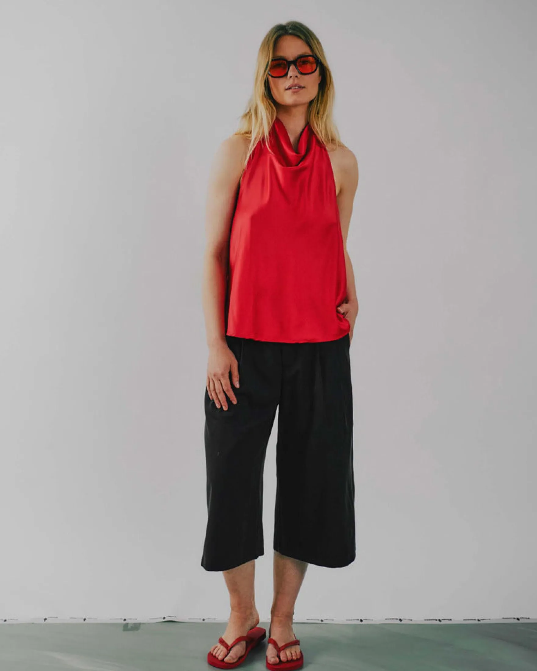 Puresmine satin top