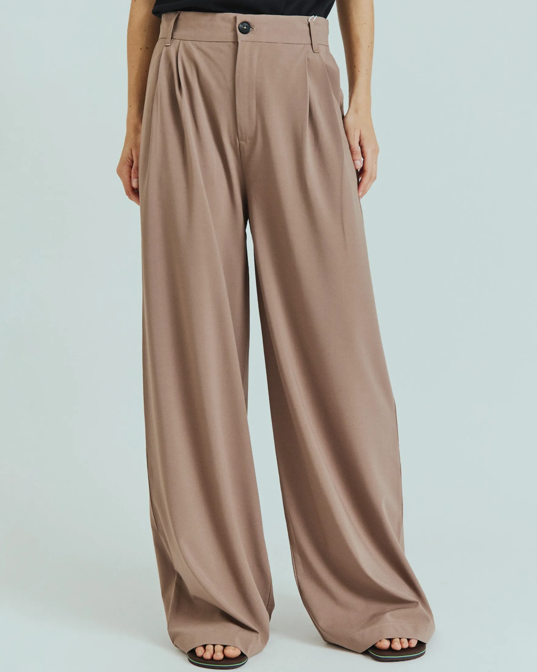 Purlazanna pleat pants