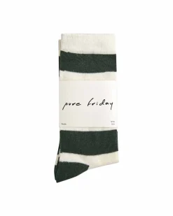 Purpolo stripe sock