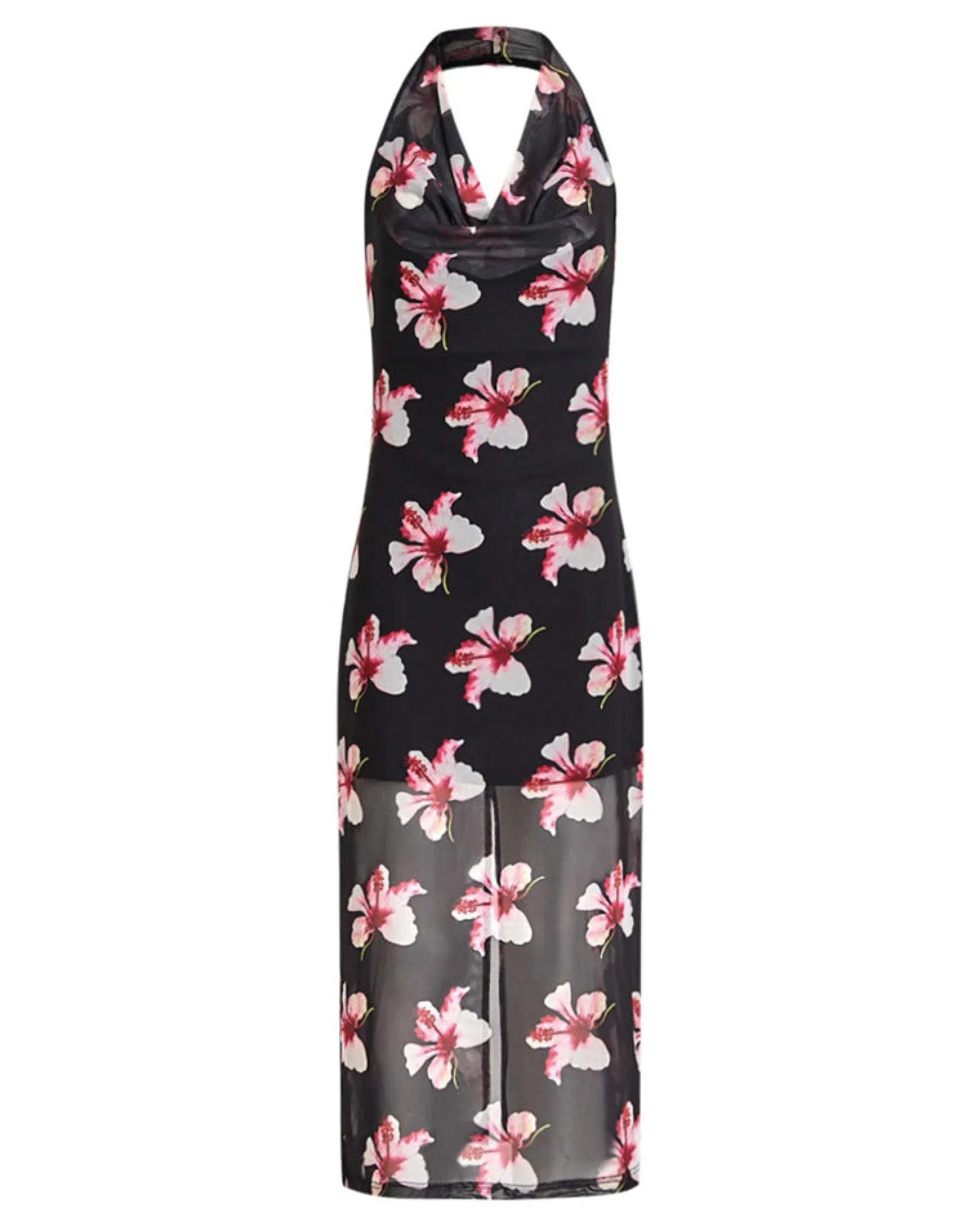 Pursofia waterfall dress