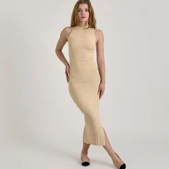 Purtula high neck dress