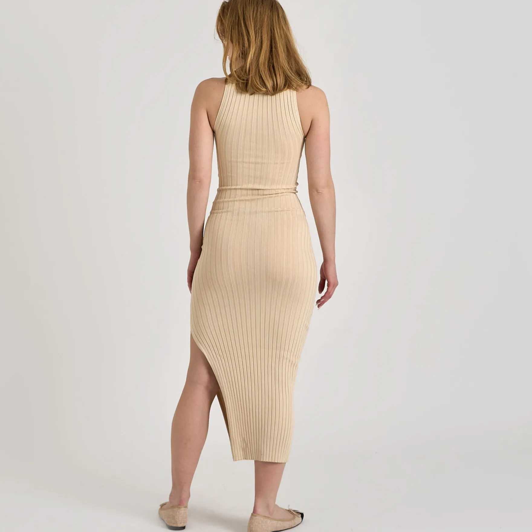 Purtula high neck dress