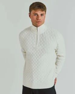 Ruben Half Zip Knit