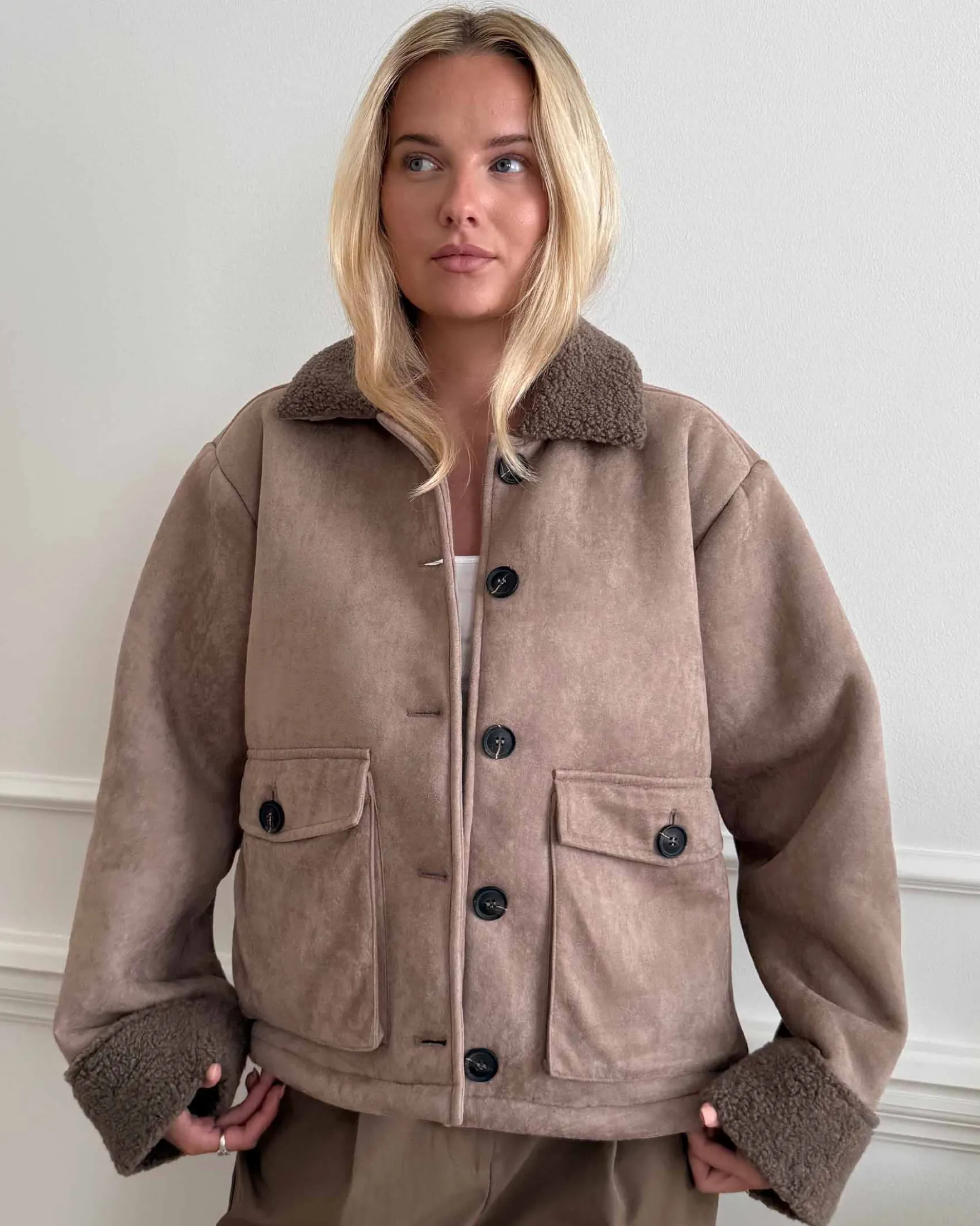 Siaic teddy jacket