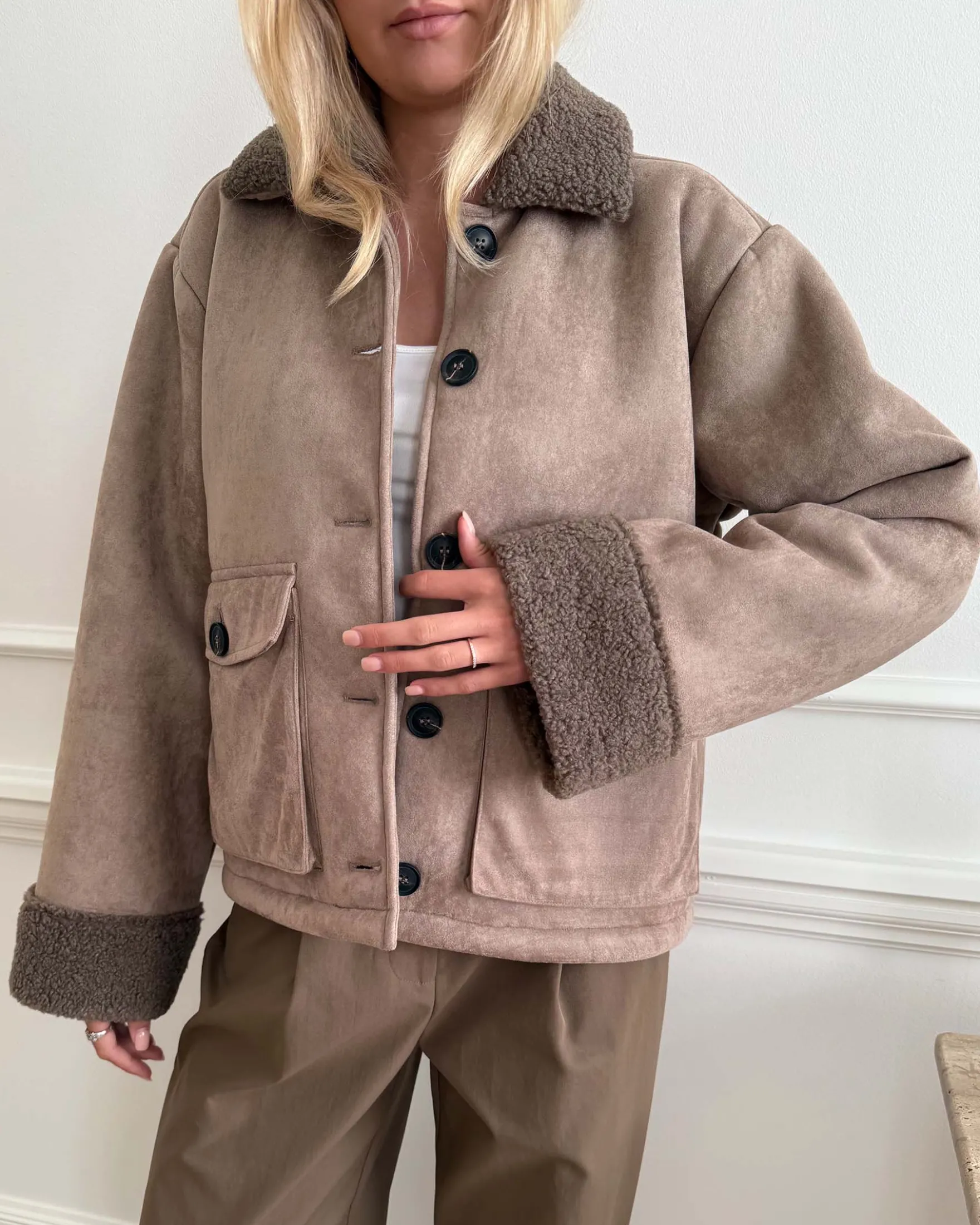 Siaic teddy jacket