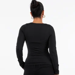 Sigga square neck ls
