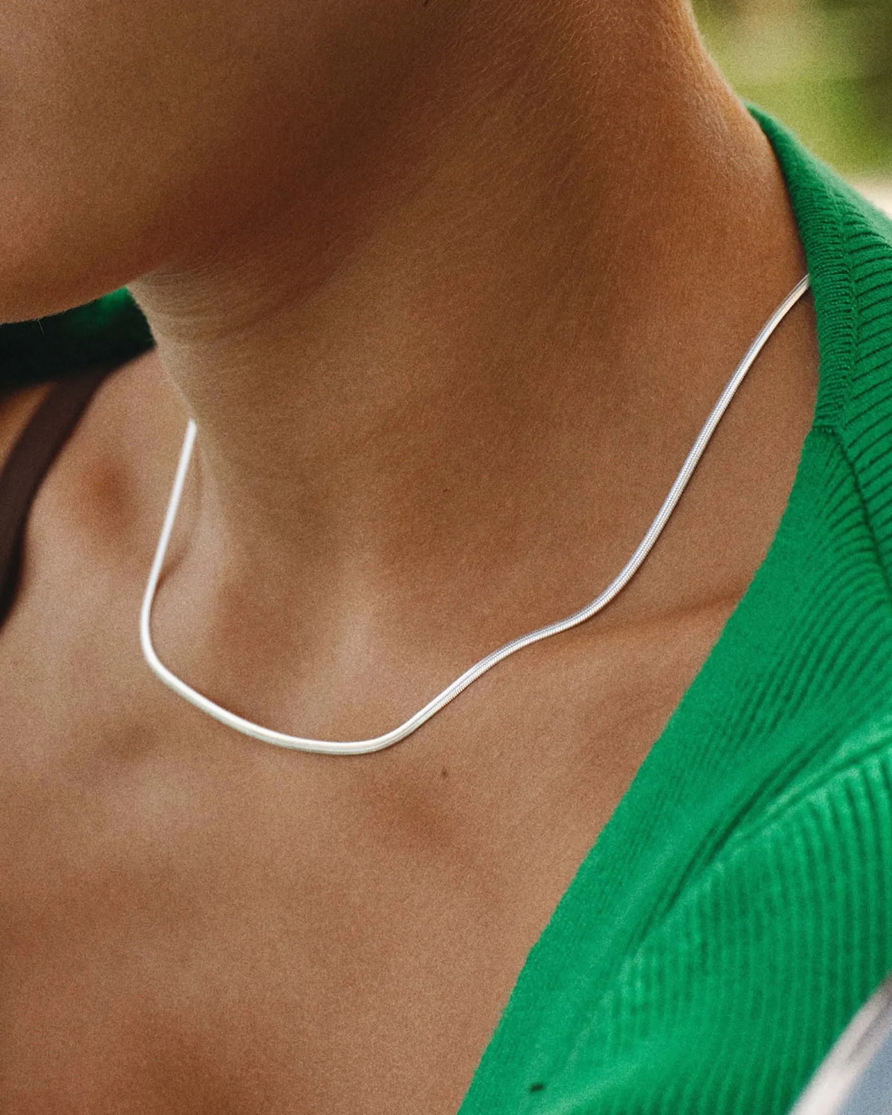 Small Essentia Snake Necklace