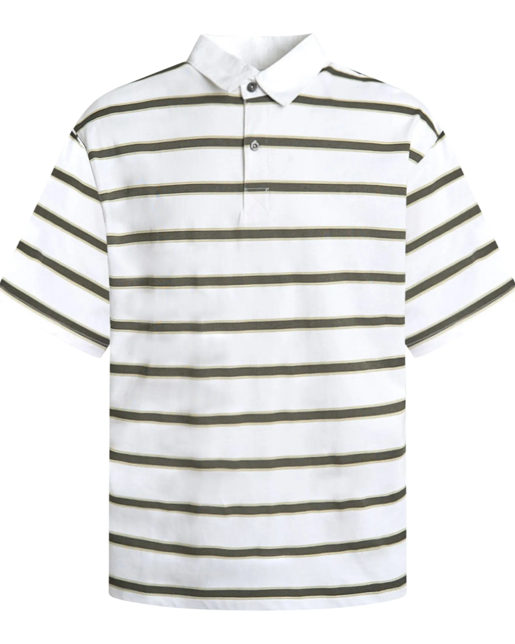 Striped polo ss tee