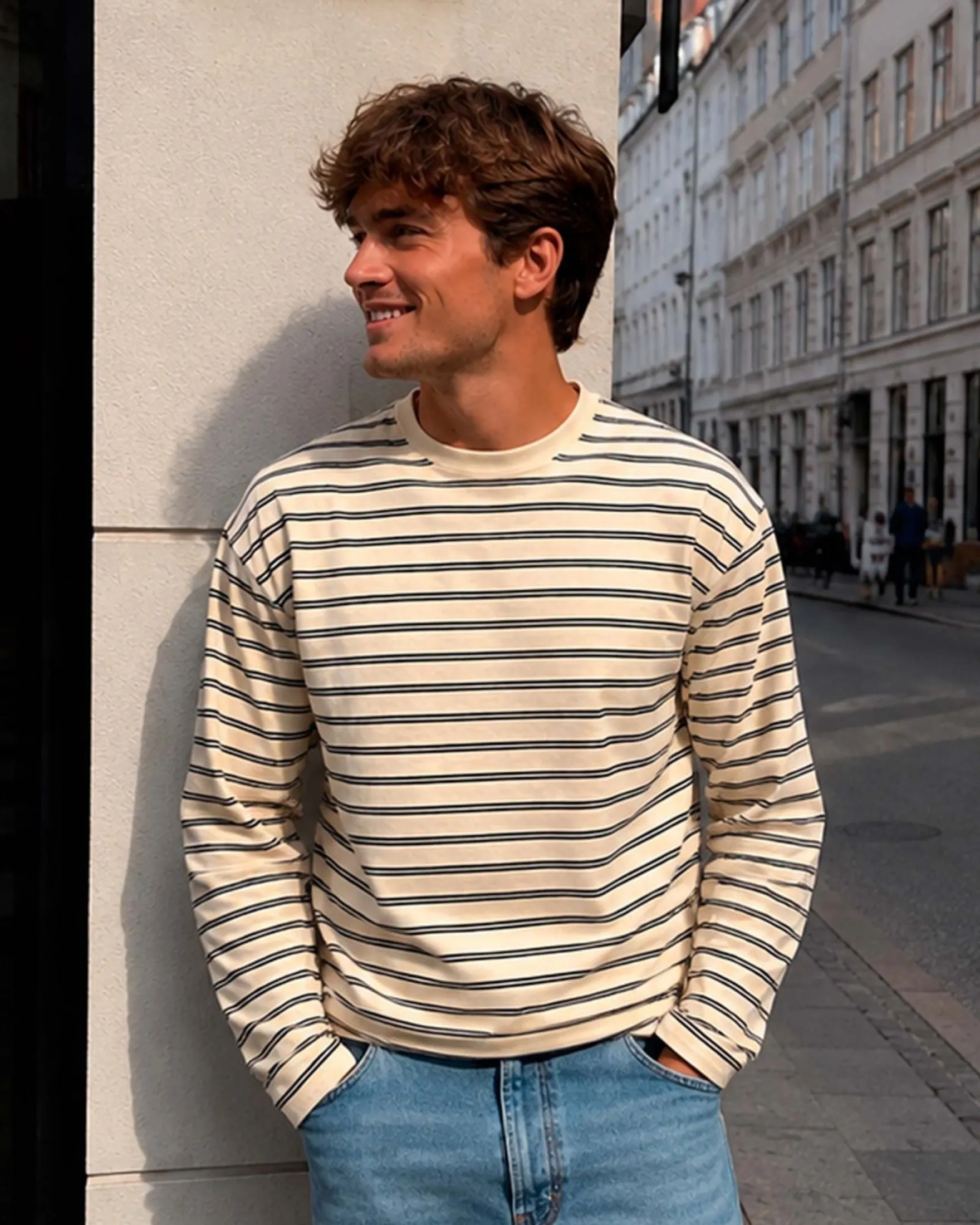 Striped Tee Ls