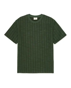 Stripe Jacquard T-Shirt