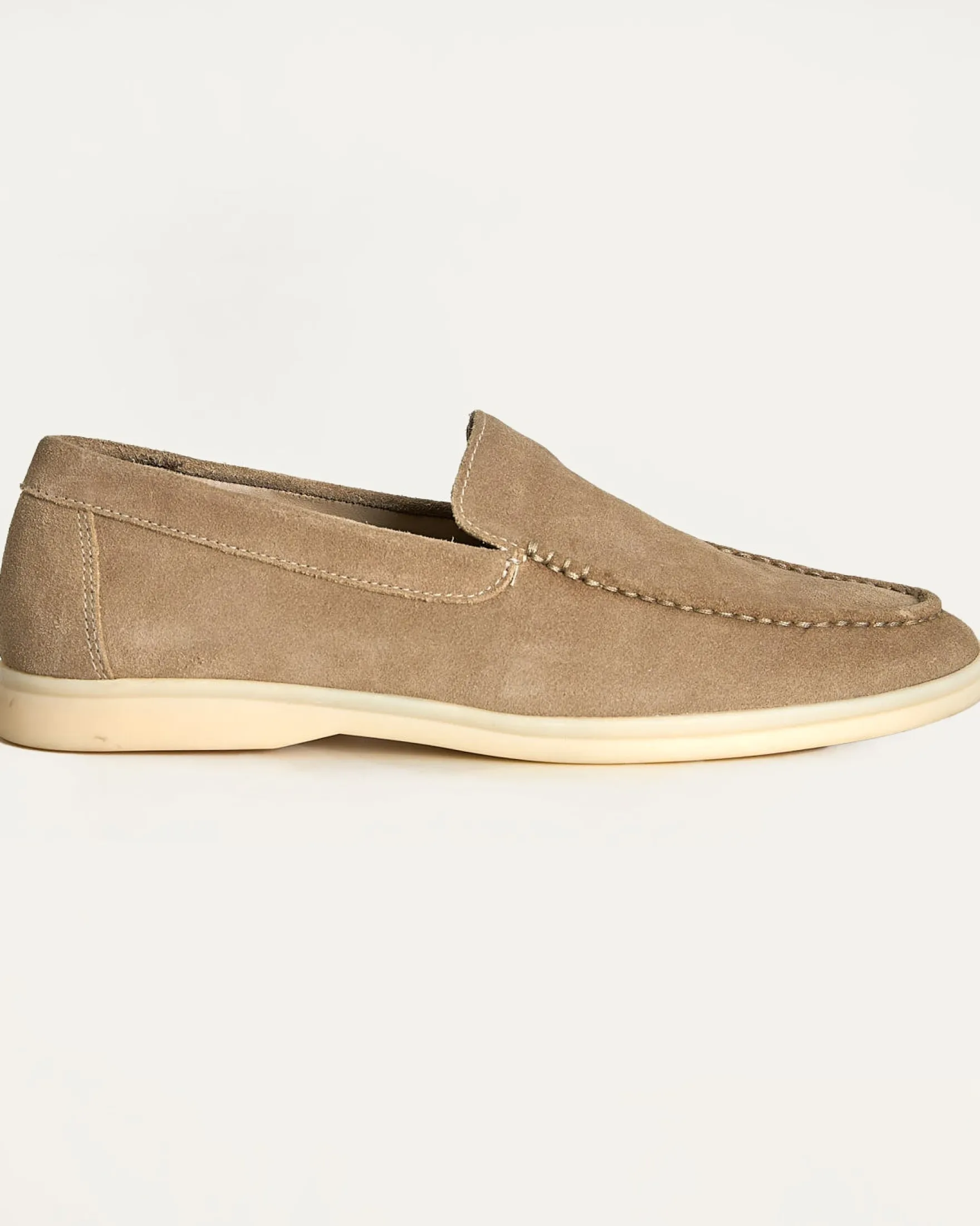 Suede loafer