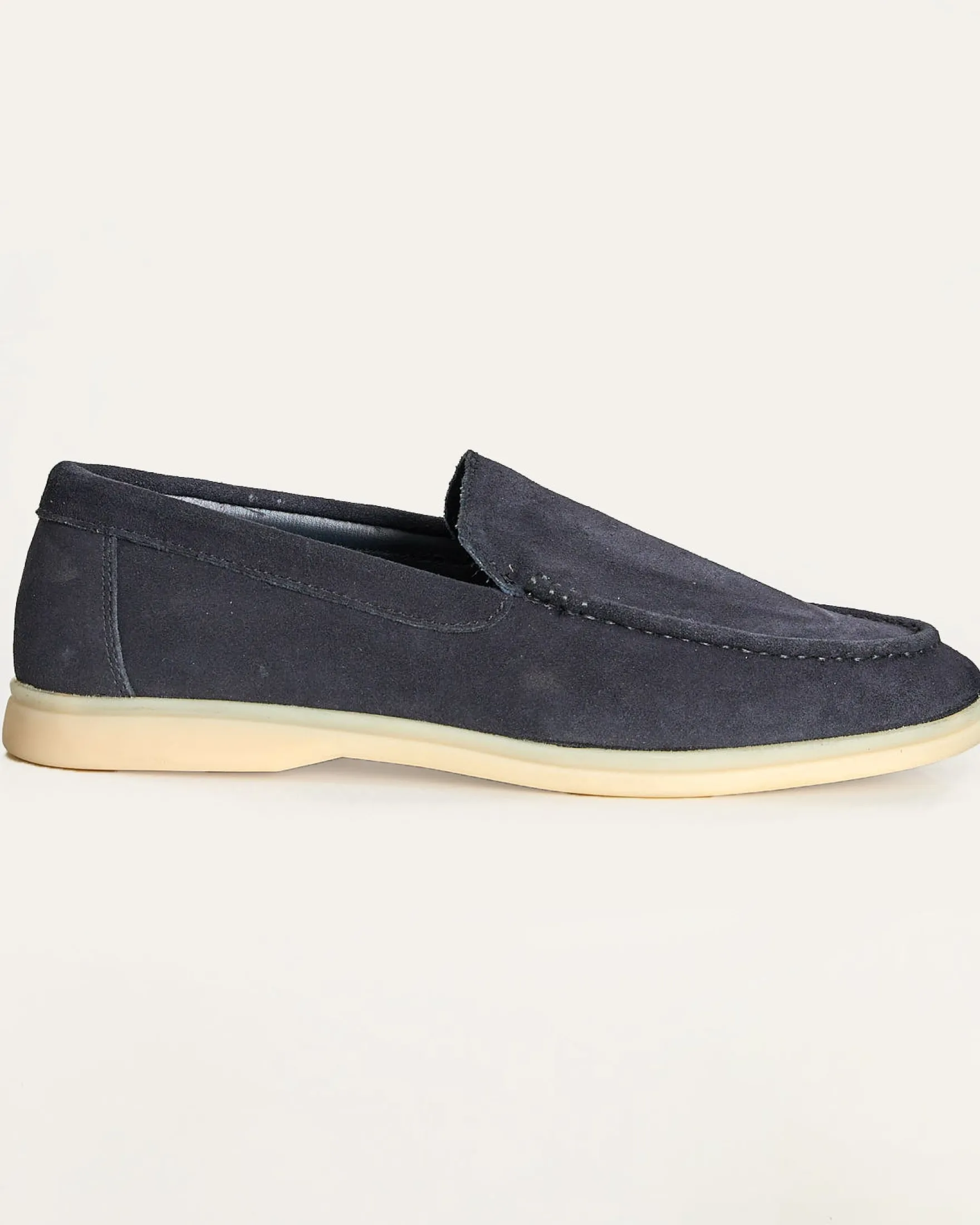 Suede loafer