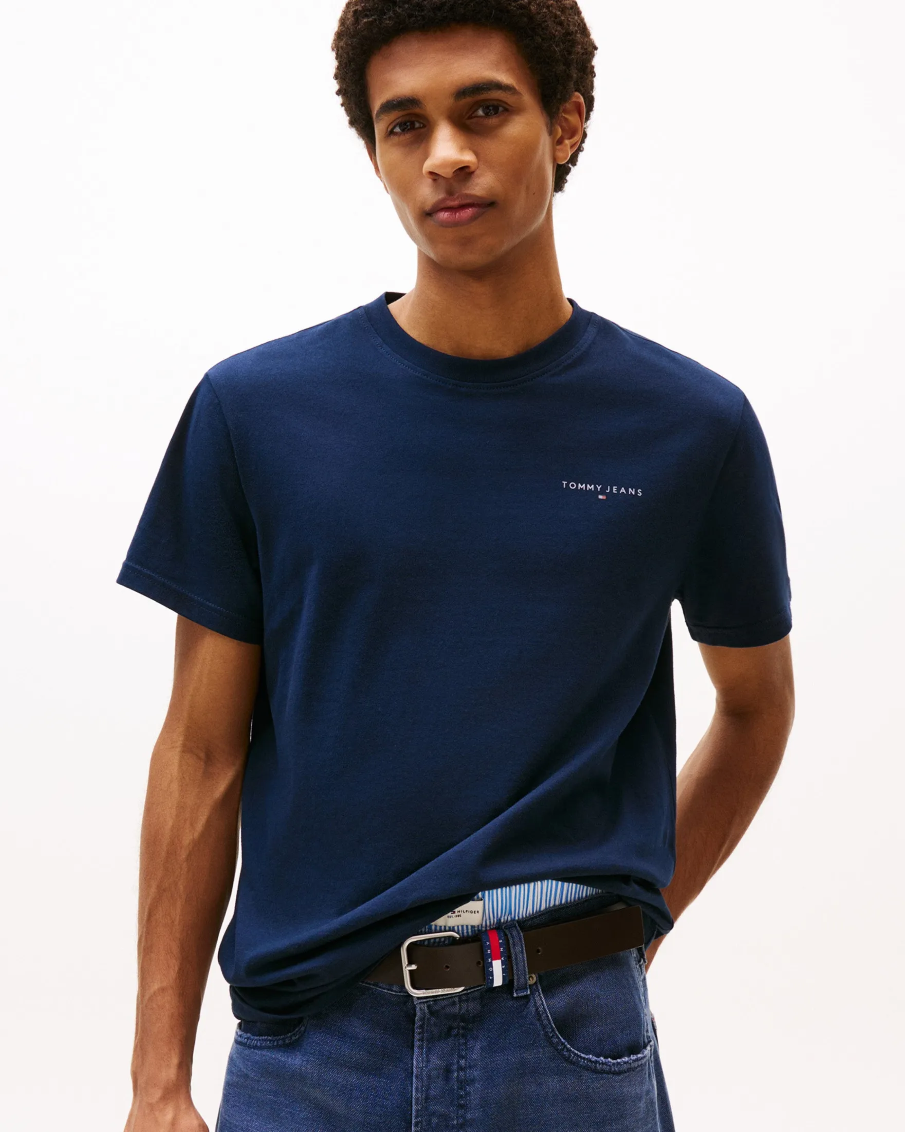 Tjm linear chest tee