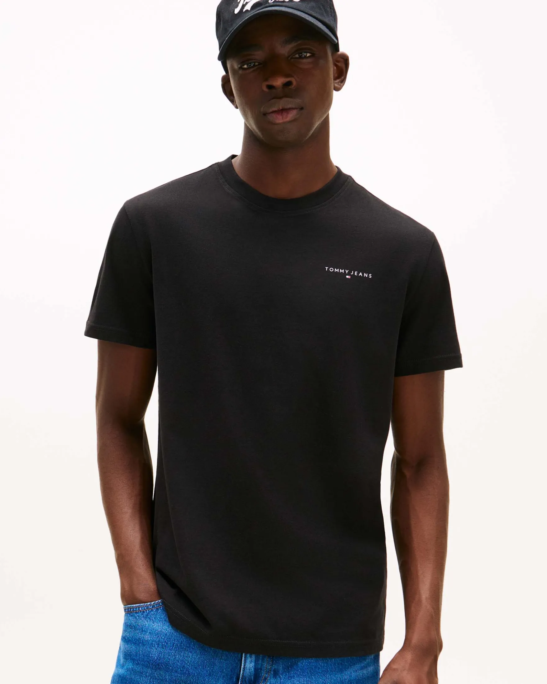 Tjm linear chest tee