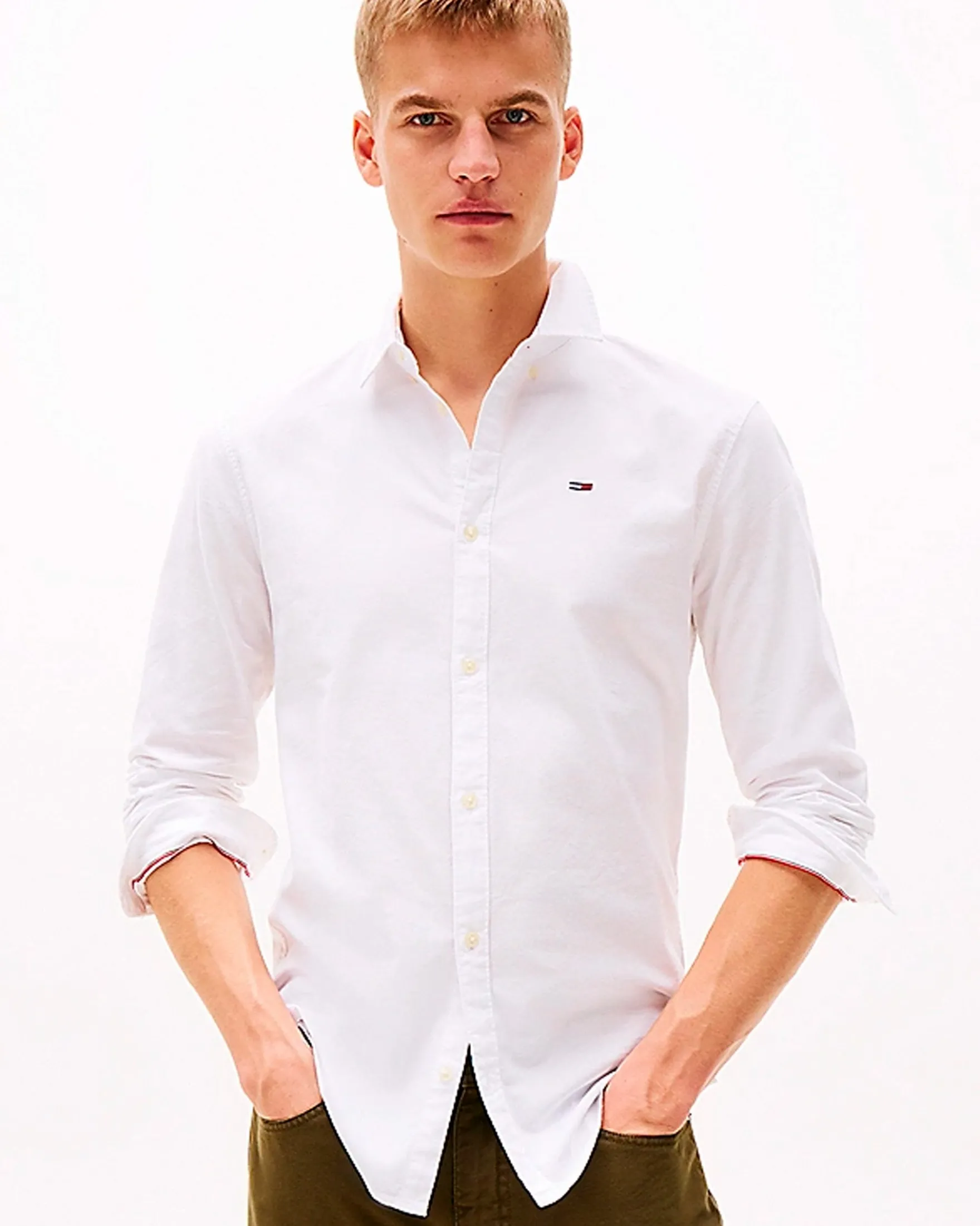 Tjm slim stretch oxford shirt