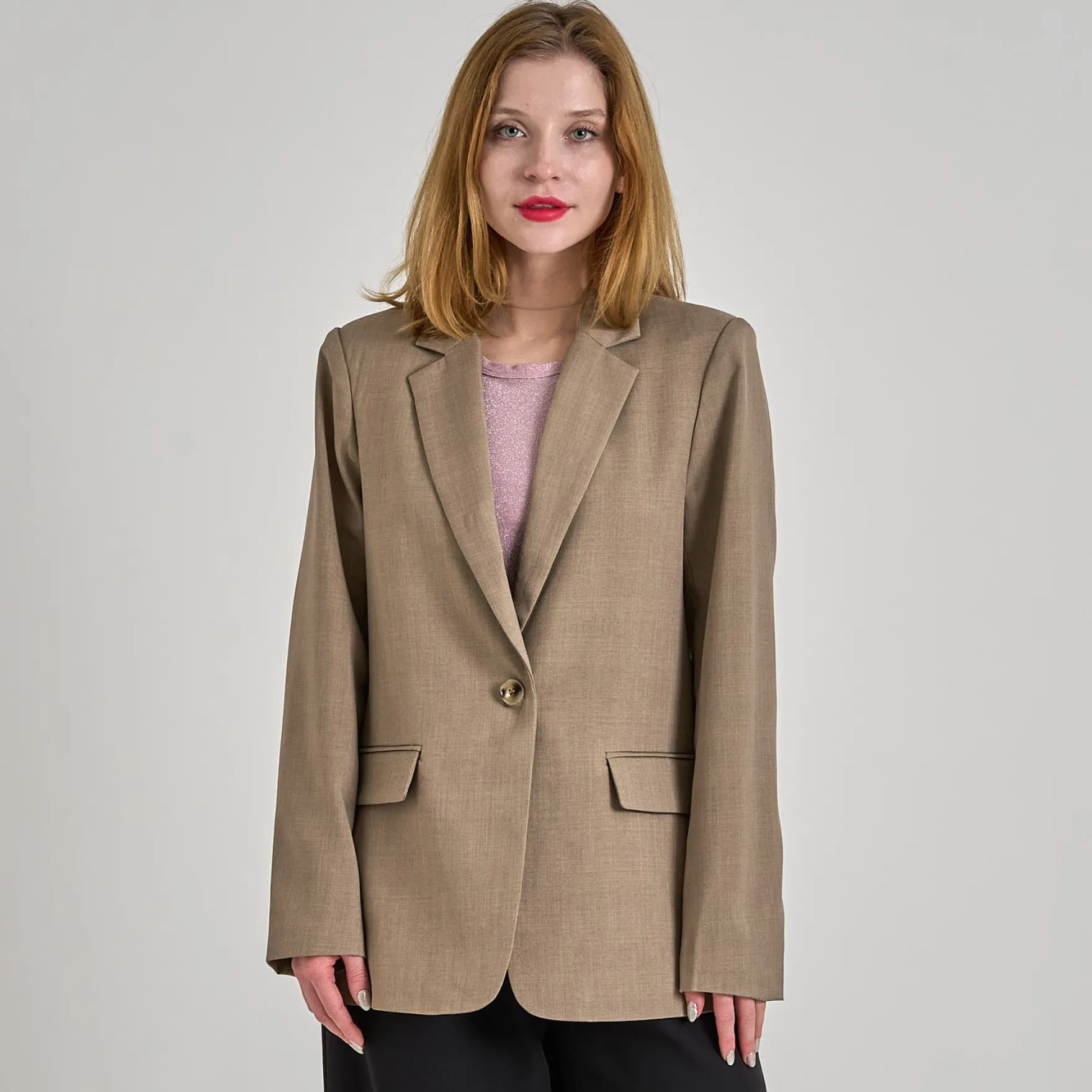 Vanita melange blazer