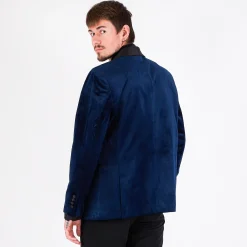 Velour blazer