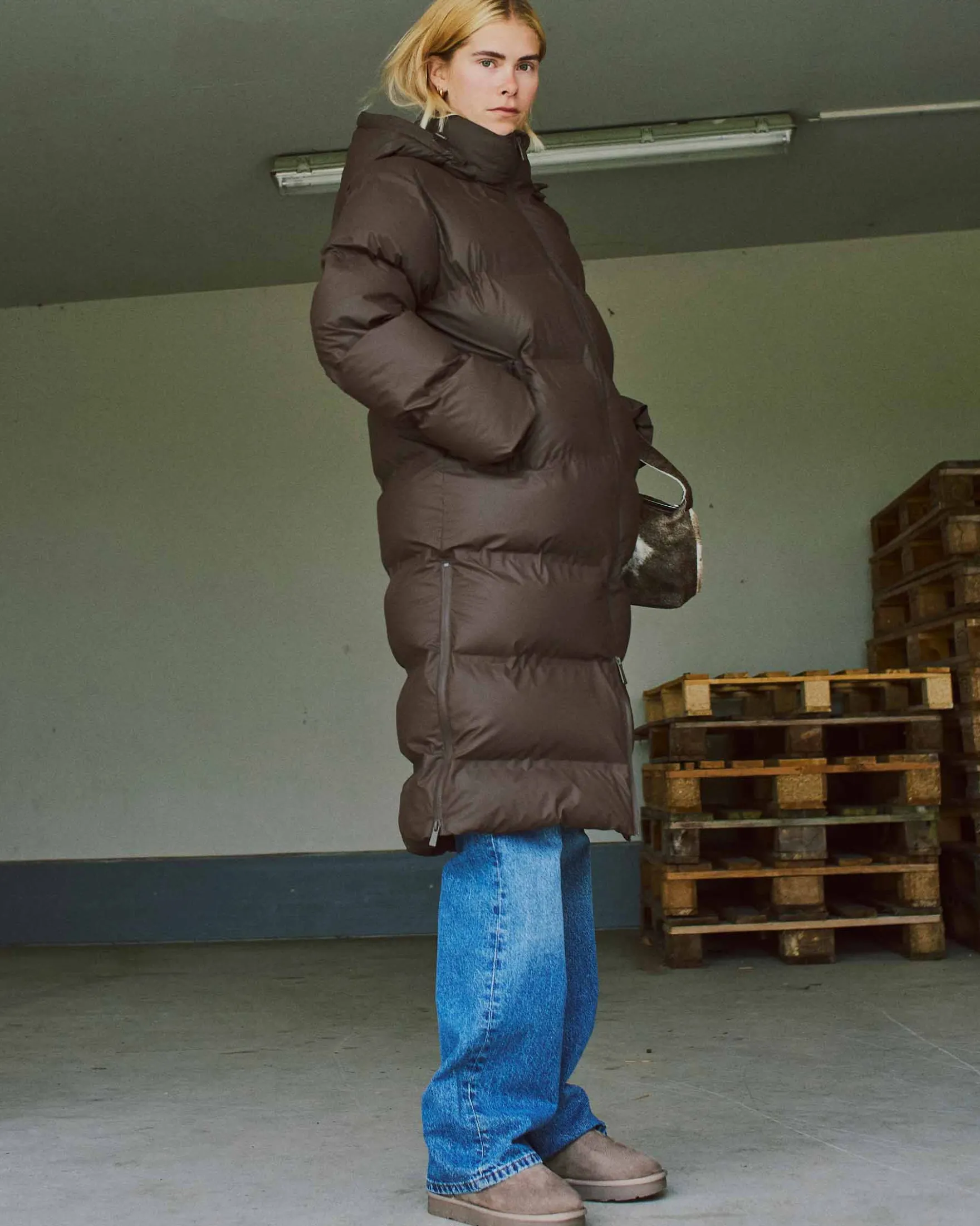 Vestie long puffer