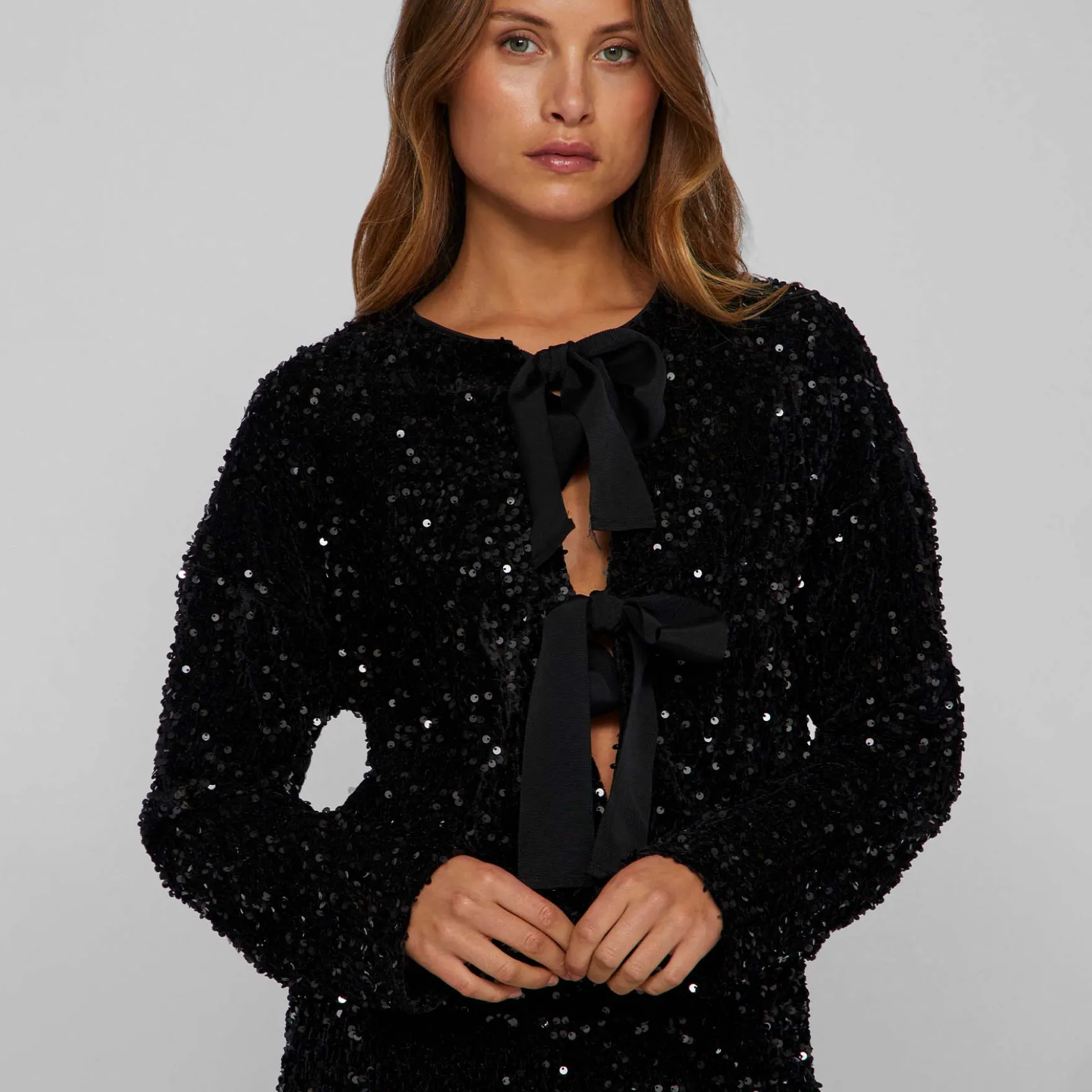 Viaria l/s o-neck cardigan