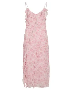 VIARIVA S/L FRILL STRAP DRESS