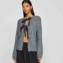 Vibows l/s knit cardigan