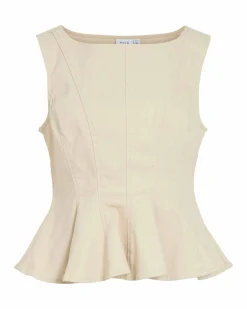 VICHIA PEPLUM TOP