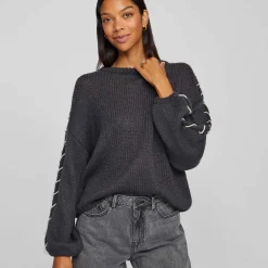 Vichoca pearl detail pullover