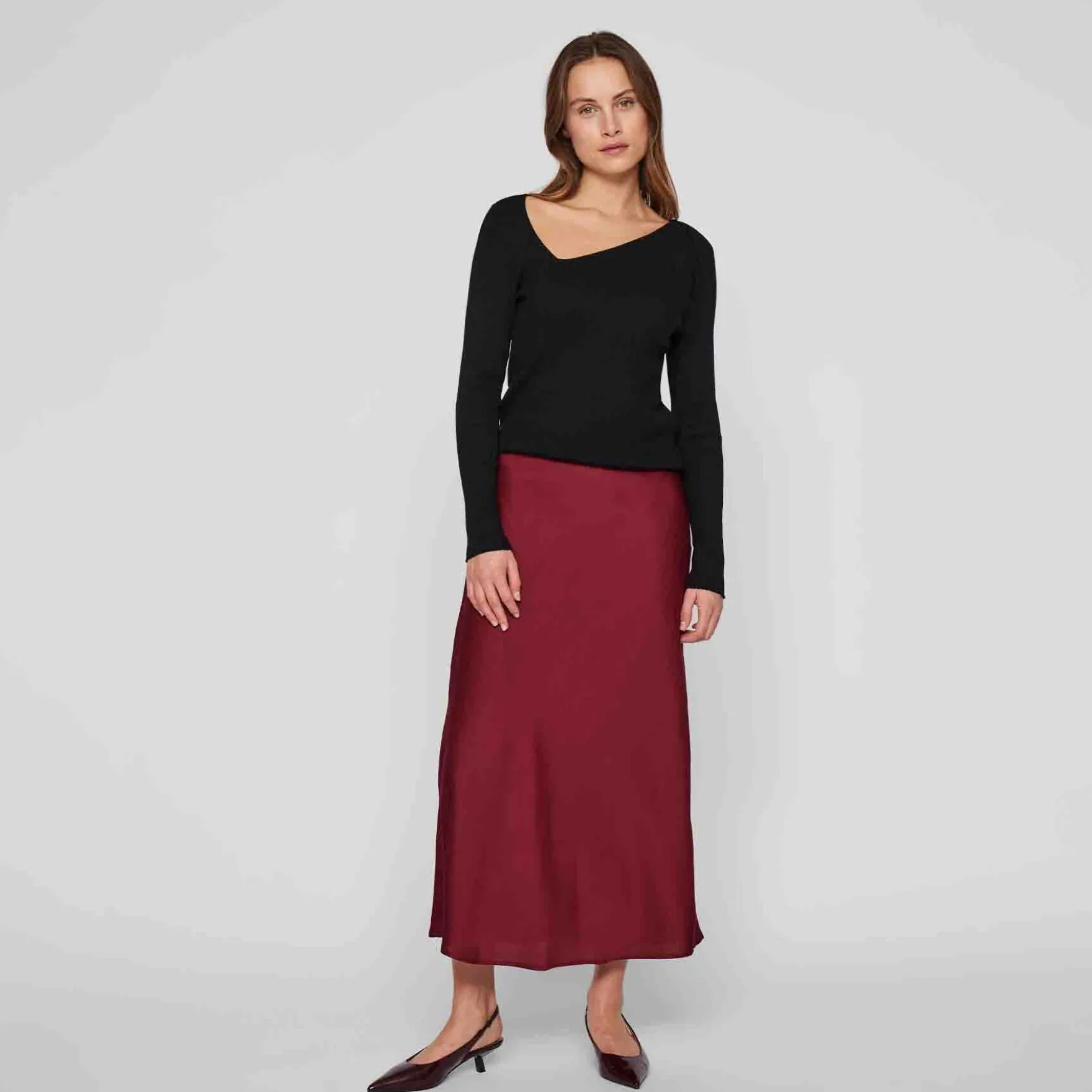 Viellette midi skirt