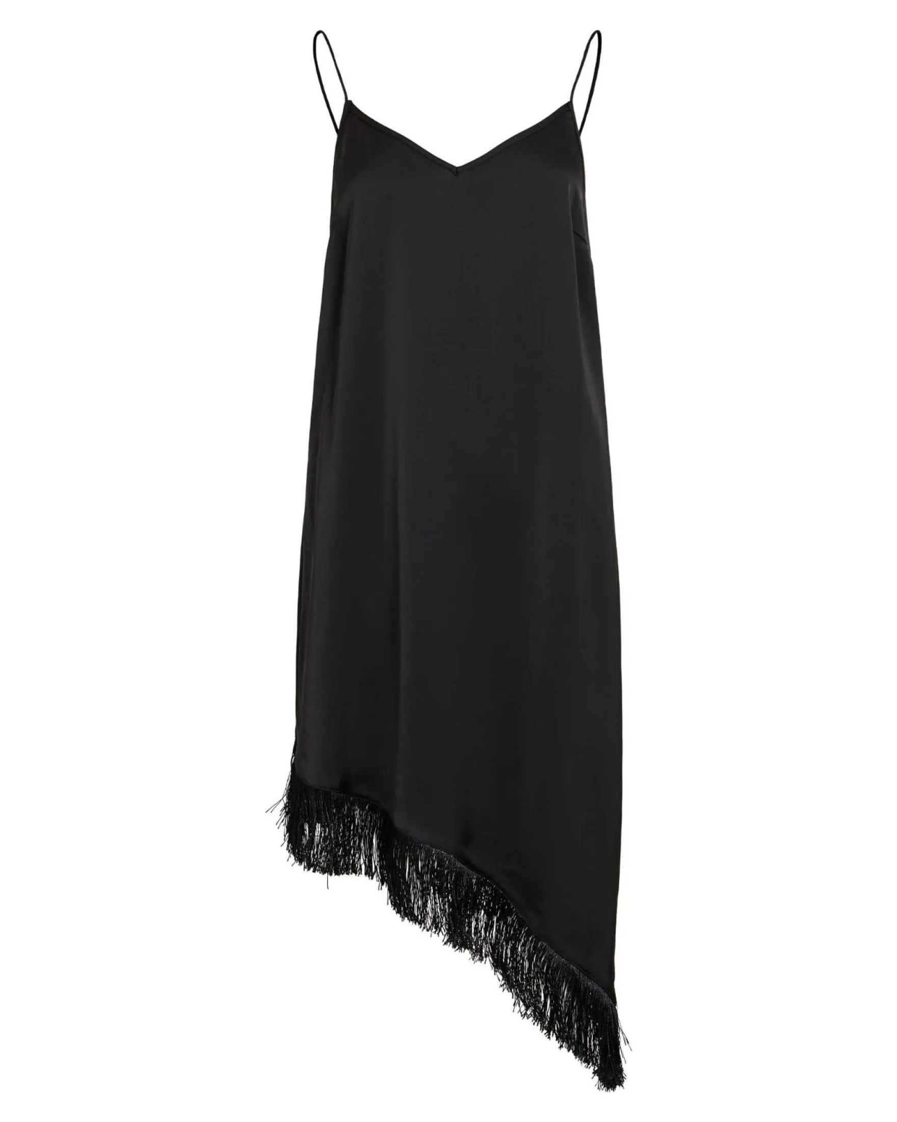 VIERUM FRINGES SLIP DRESS