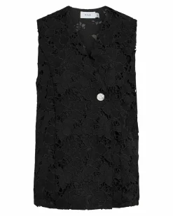 VIHYLDE LACE VEST